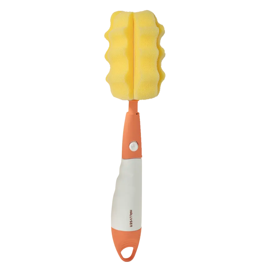 Dụng cụ vệ sinh bình sữa Hallysen BH0925 - Màu cam 