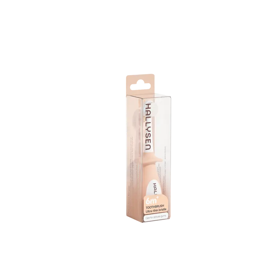 Bàn chải lông tơ Hallysen - Màu Hồng