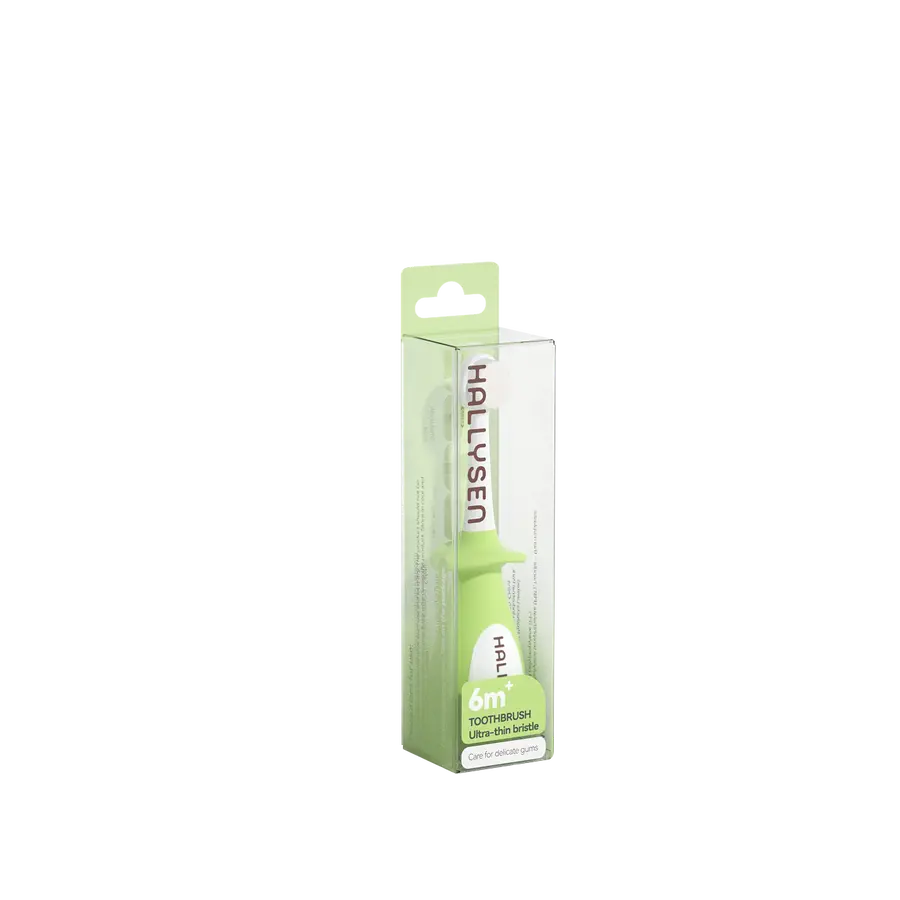 Bàn chải lông tơ Hallysen - Màu Xanh