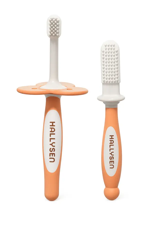 Bộ bàn chải TPE Hallysen - Màu Cam